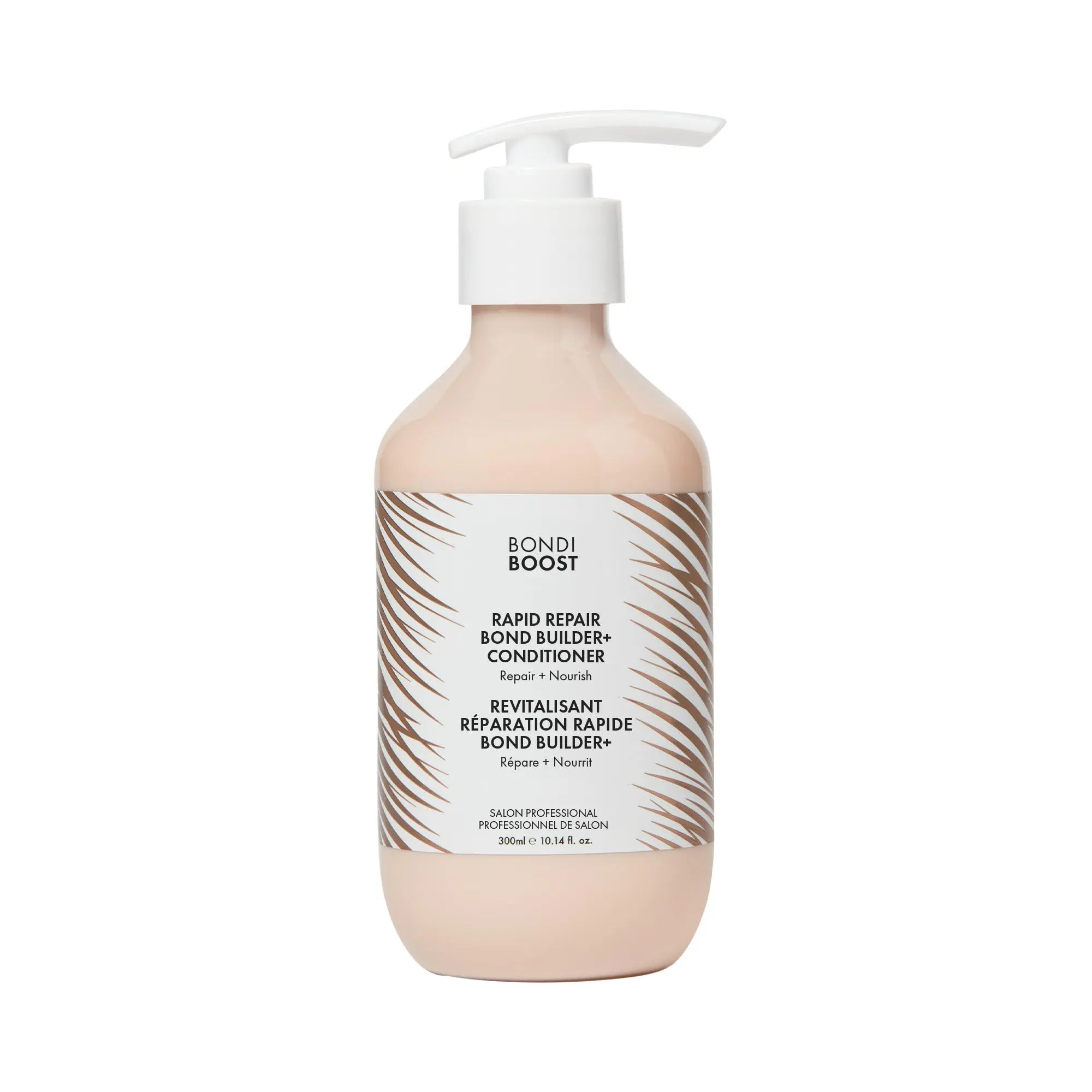 BondiBoost Rapid Repair Bond Builder+ Conditioner 300ml - Hair Repair Treatment for Damaged Hair - Salon Quality Deep Conditioning for Dry, Frizzy & Color-Treated Hair - Use After Shampoo for Smooth & Shiny Results