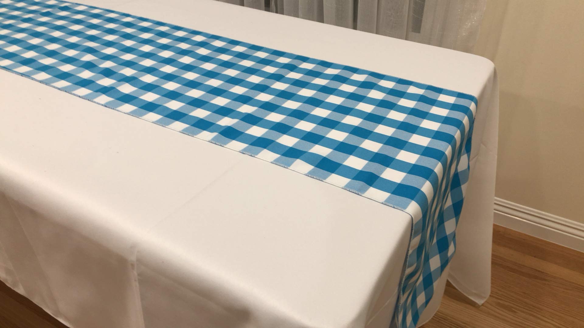 Premium Buffalo Plaid Checkered Table Runner - 14