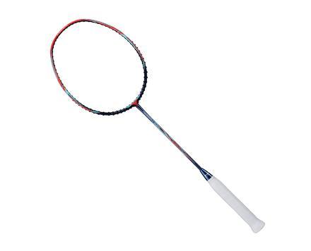 Li Ning Aeronaut 6000 Unstrung Badminton Racket - Professional Carbon Fiber Badminton Racquet for Advanced Players (Blue/Orange) - Perfect for Competitive Tournaments & Training Sessions
