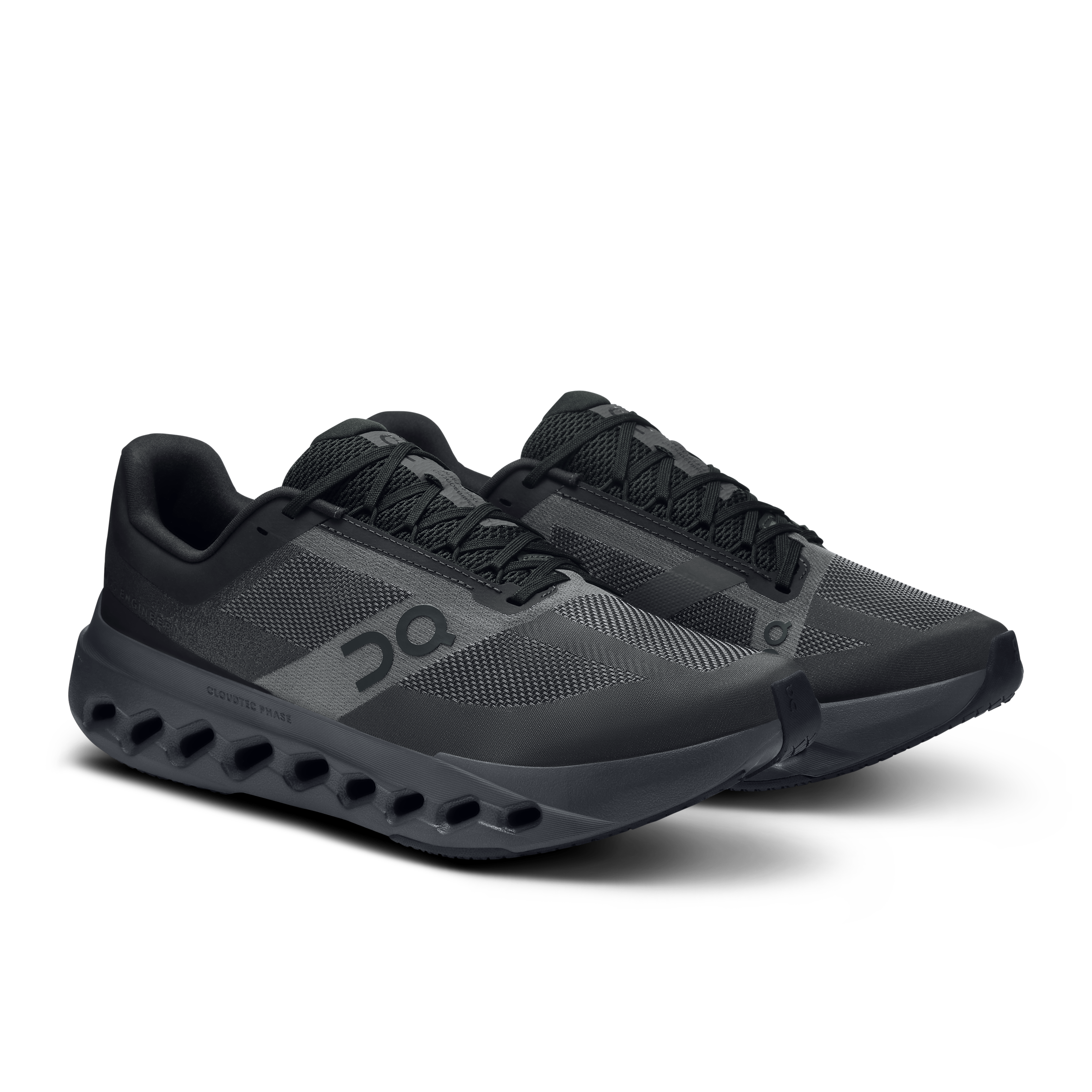 On Running Men's Cloudsurfer Next Wide Running Shoes - Black/Eclipse - Lightweight & Cushioned for Road Running, Jogging & Gym Workouts