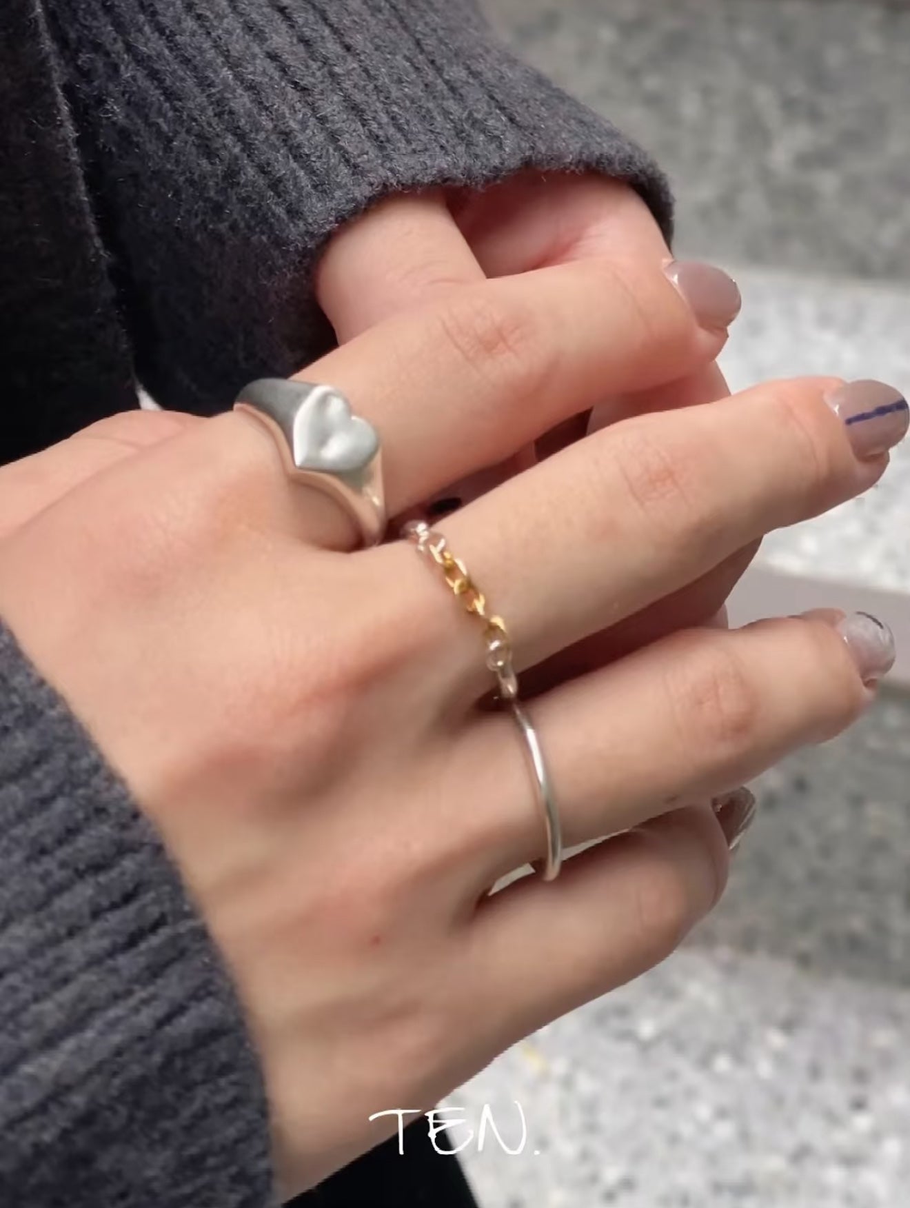 Heart Signet Ring - Elegant New Heart Series Jewelry for Women, Perfect for Valentine's Day Gifts & Everyday Wear