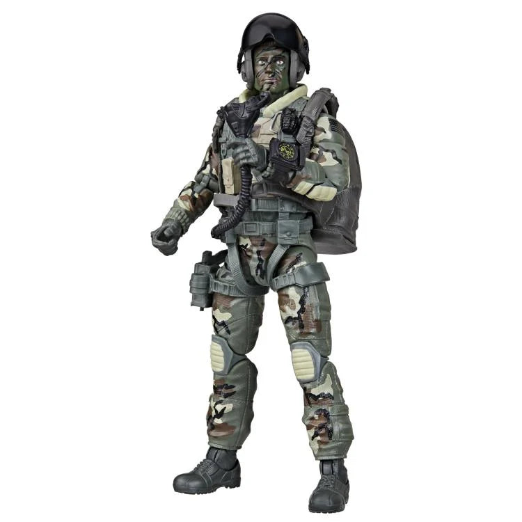 **G.I. Joe 60th Anniversary Classified Series Action Pilot Halo Jumper Deluxe Figure – Collectible Military Toy for Display & Play**    *(Use Cases: Perfect for G.I. Joe collectors, action figure enthusiasts, military toy displays, and imaginative play scenes.)*