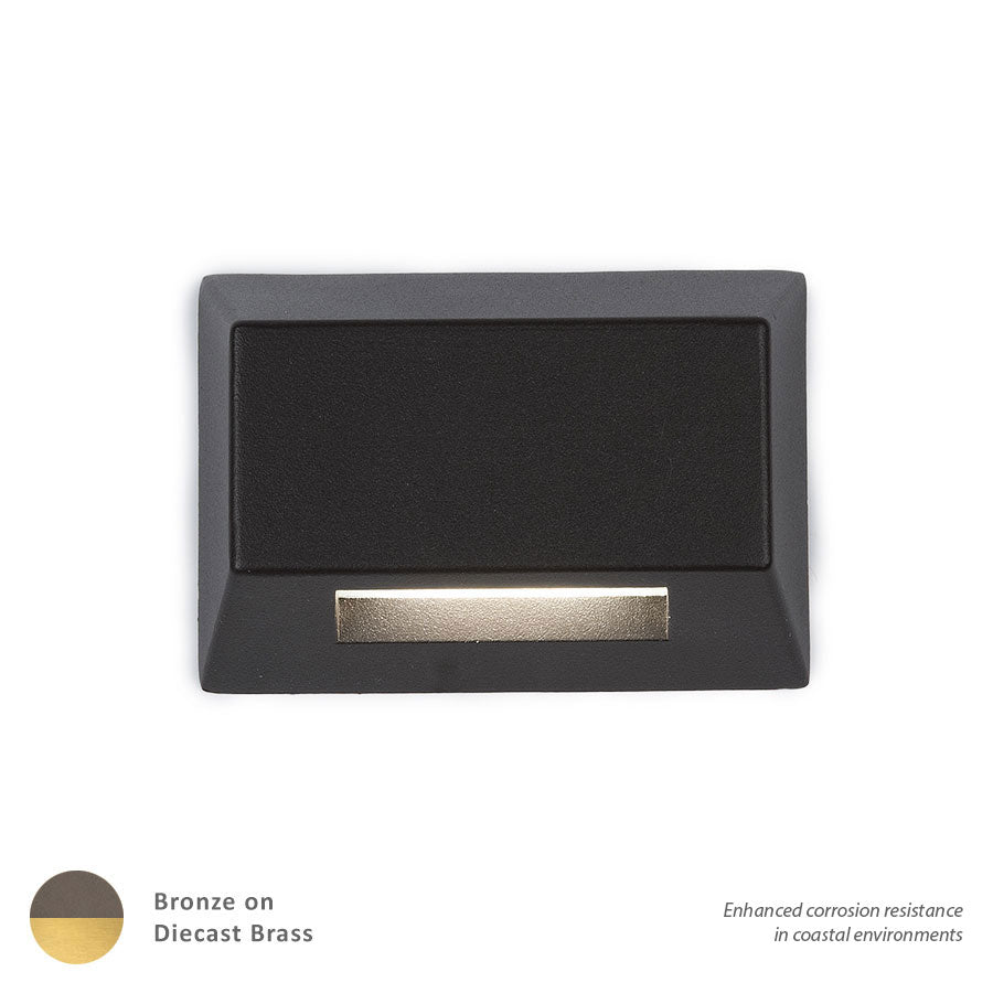 3031 LED Deck and Patio Light - Bronze on Brass Finish - Outdoor Landscape Lighting for Gardens, Pathways, and Pool Areas