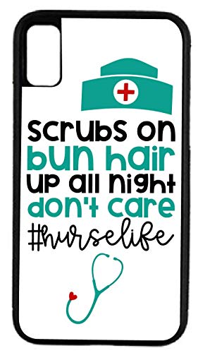 Funny Nurse Phone Case for iPhone X XS & Samsung S9 - Perfect for Medical Workers