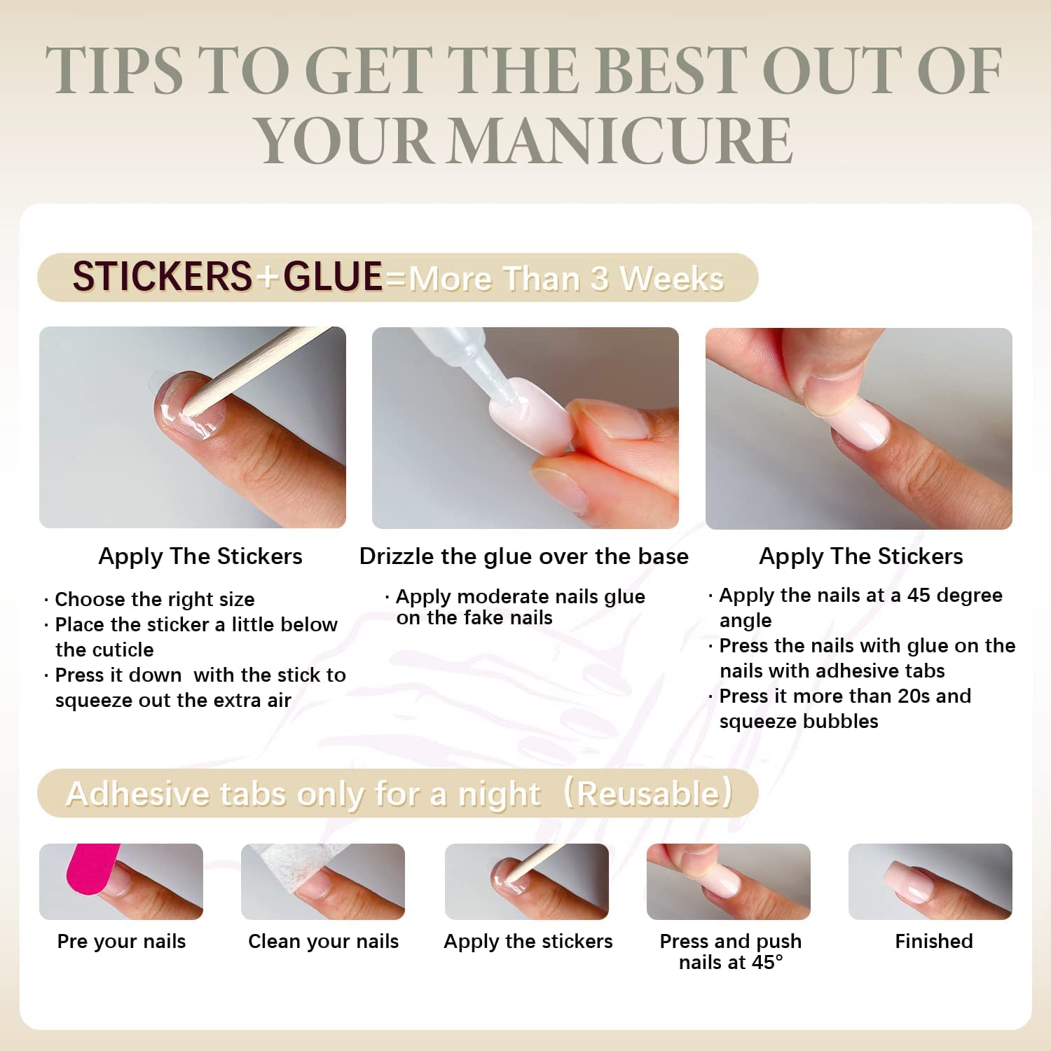 Grass Green Press on Nails - 24Pcs Almond Shaped Fake Nails with Glue, Medium Length Acrylic False Nails for Women | Natural Gel Stiletto Nails for Daily Wear & Special Occasions