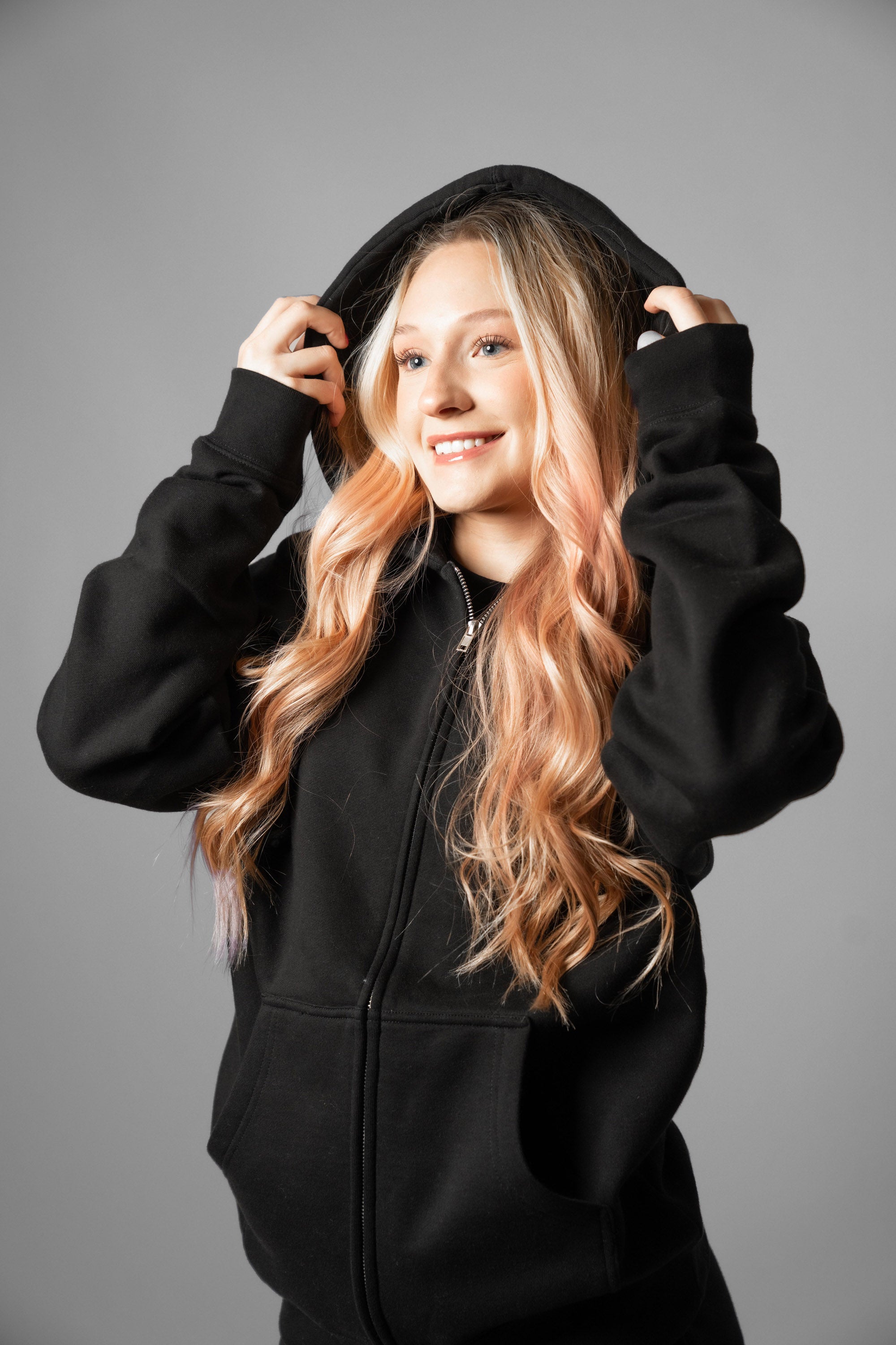 Premium Heavyweight Zip-Up Hooded Jacket for Men & Women - Warm Fleece Lined Winter Coat for Outdoor Activities, Hiking & Casual Wear