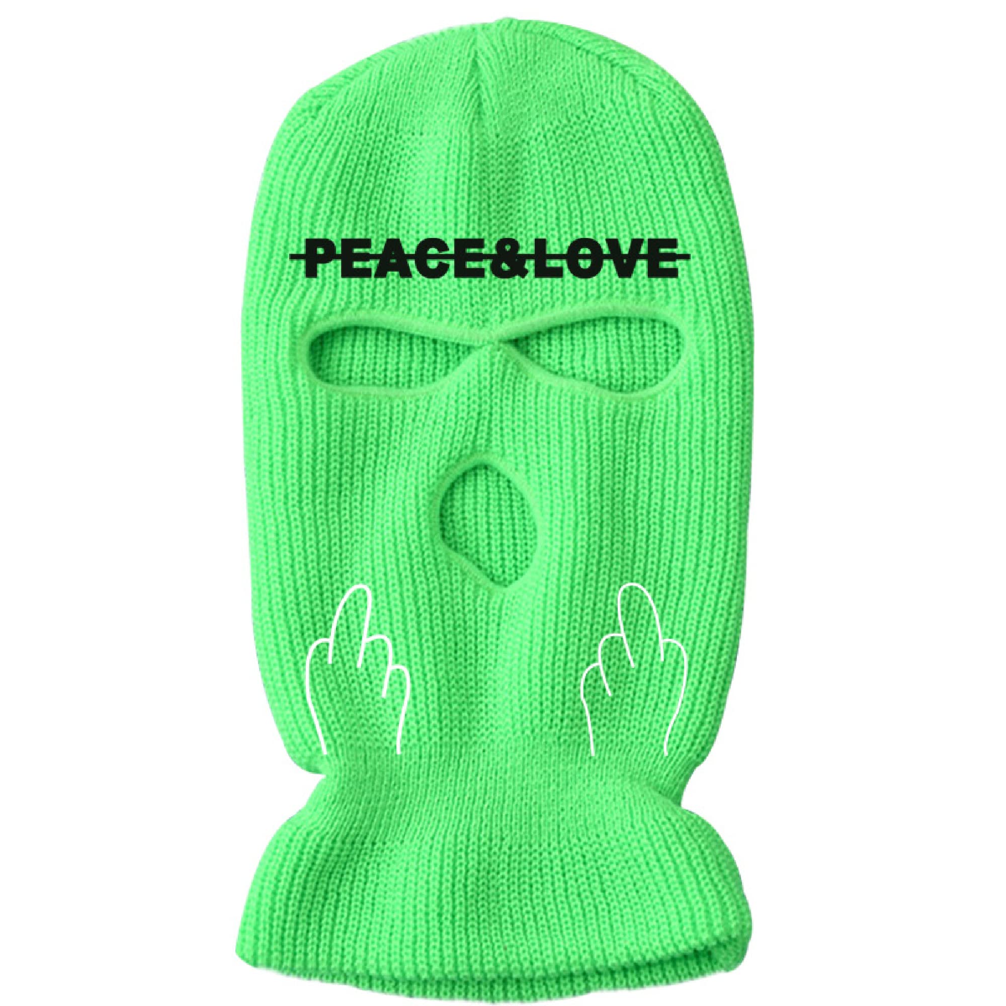 IMSMM 3-Hole Ski Mask - Wool Knit Winter Balaclava for Men & Women - Windproof Warm Face Cover for Skiing, Snowboarding, Cycling & Outdoor Activities