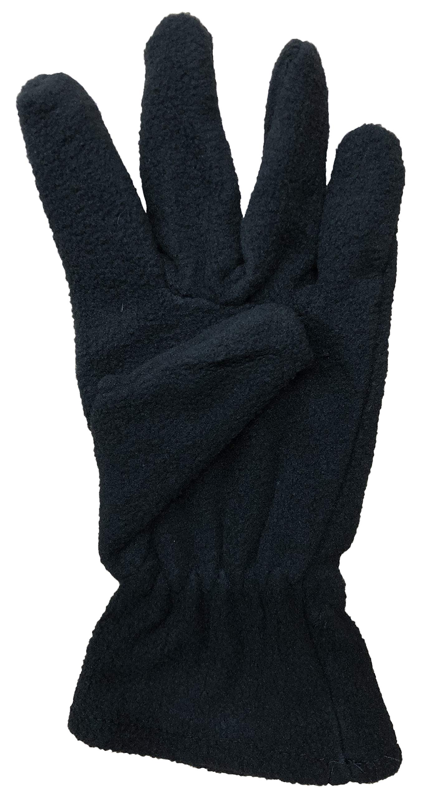Yacht & Smith Wholesale Bulk Men's Winter Fleece Gloves - Cold Resistant Thermal Wear for Outdoor Activities, Skiing, Snowboarding & Winter Sports