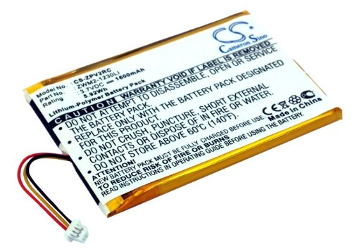 Replacement Battery for Wireless Messenger Z2/Z2a/ZWM2-1230LI - 1600mAh Li-Polymer Battery - Perfect for Office, Travel & Outdoor Communication Devices