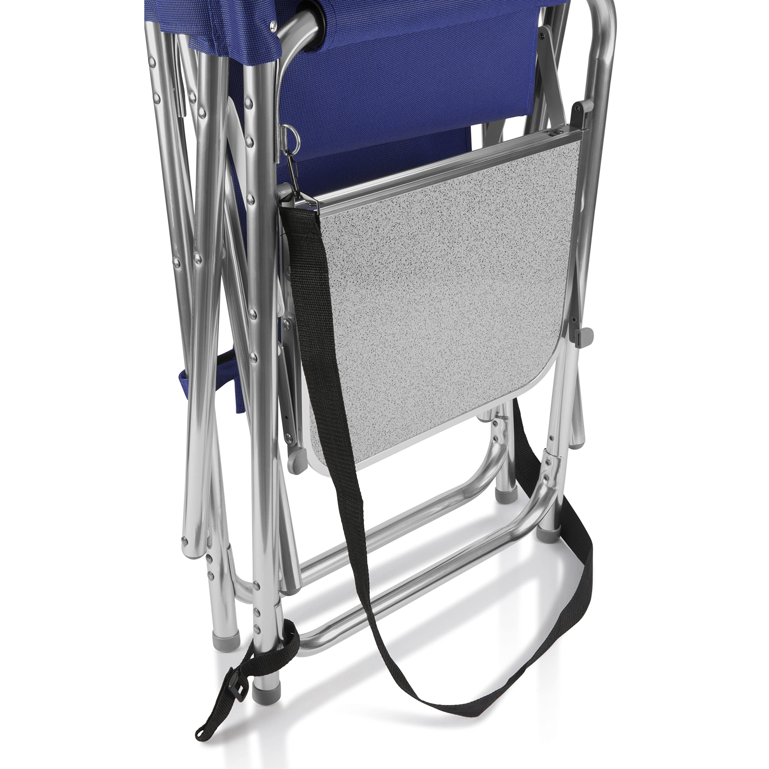 PICNIC TIME NHL Toronto Maple Leafs Folding Sports Chair with Side Table - Portable Camping Chair for Adults - Perfect for Beach, Tailgating, and Outdoor Events