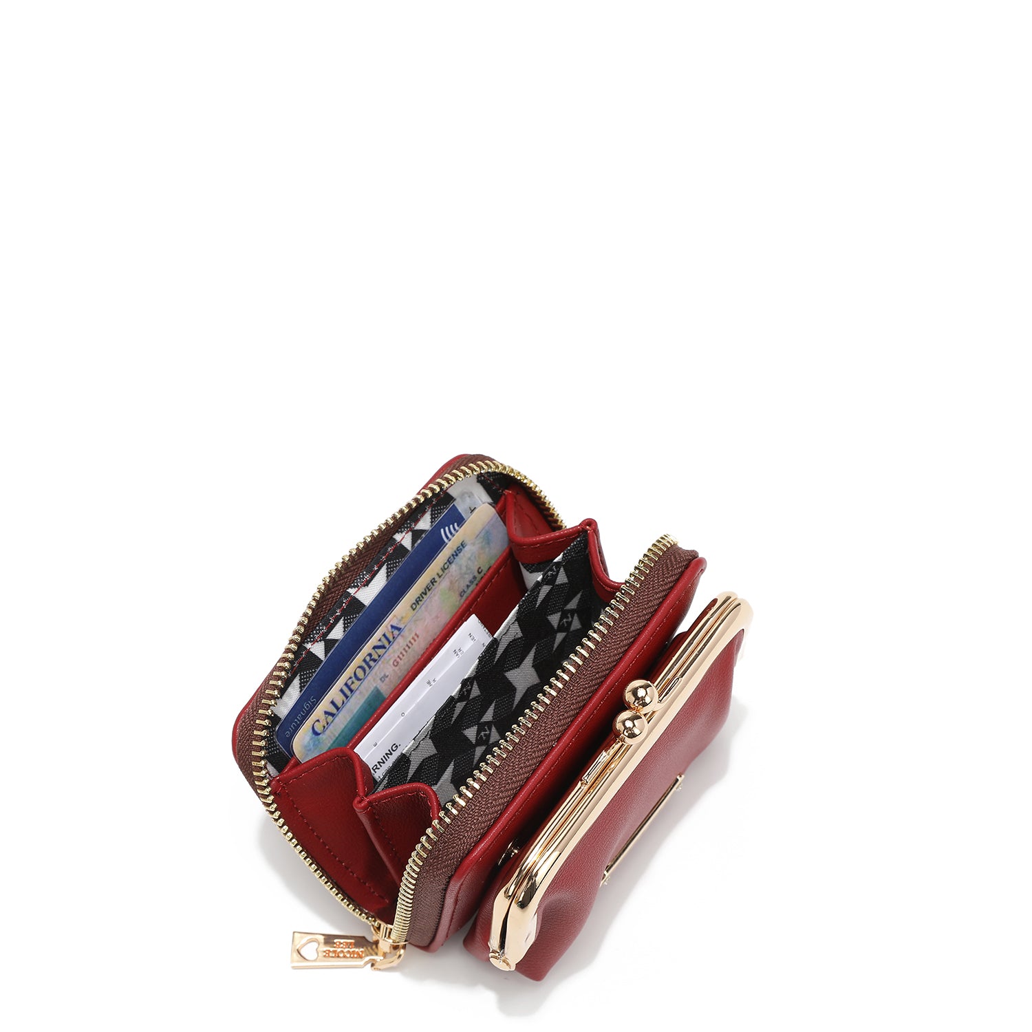 SOLID MANUELA MINI WALLET - Slim RFID Blocking Leather Wallet for Women - Perfect for Travel, Everyday Use & Gift Giving