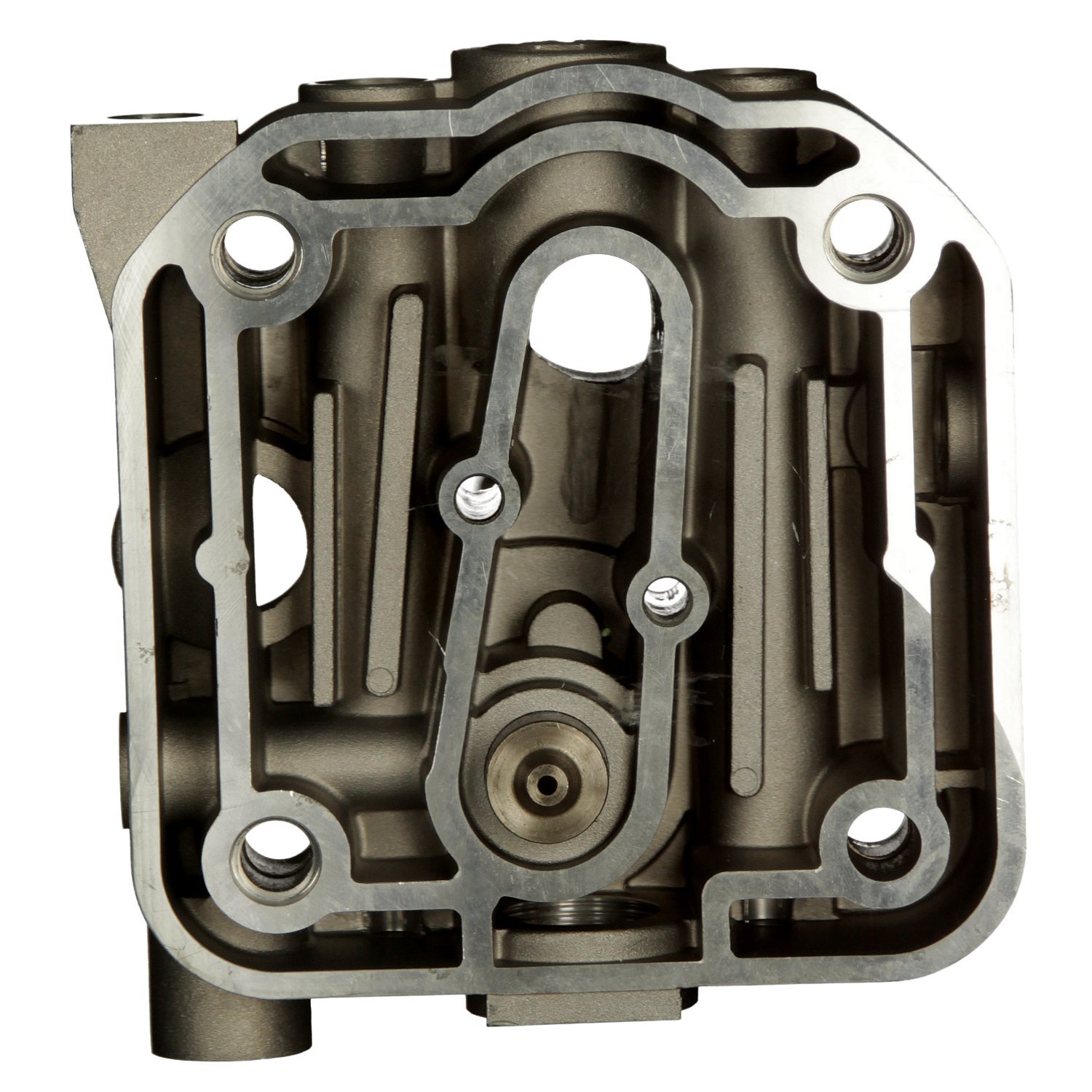 febi bilstein 35756 Air Compressor Cylinder Head - No Valve Plate Included - Replacement Part for Industrial & DIY Air Compressors - Pack of 1 - Perfect for Repair & Maintenance