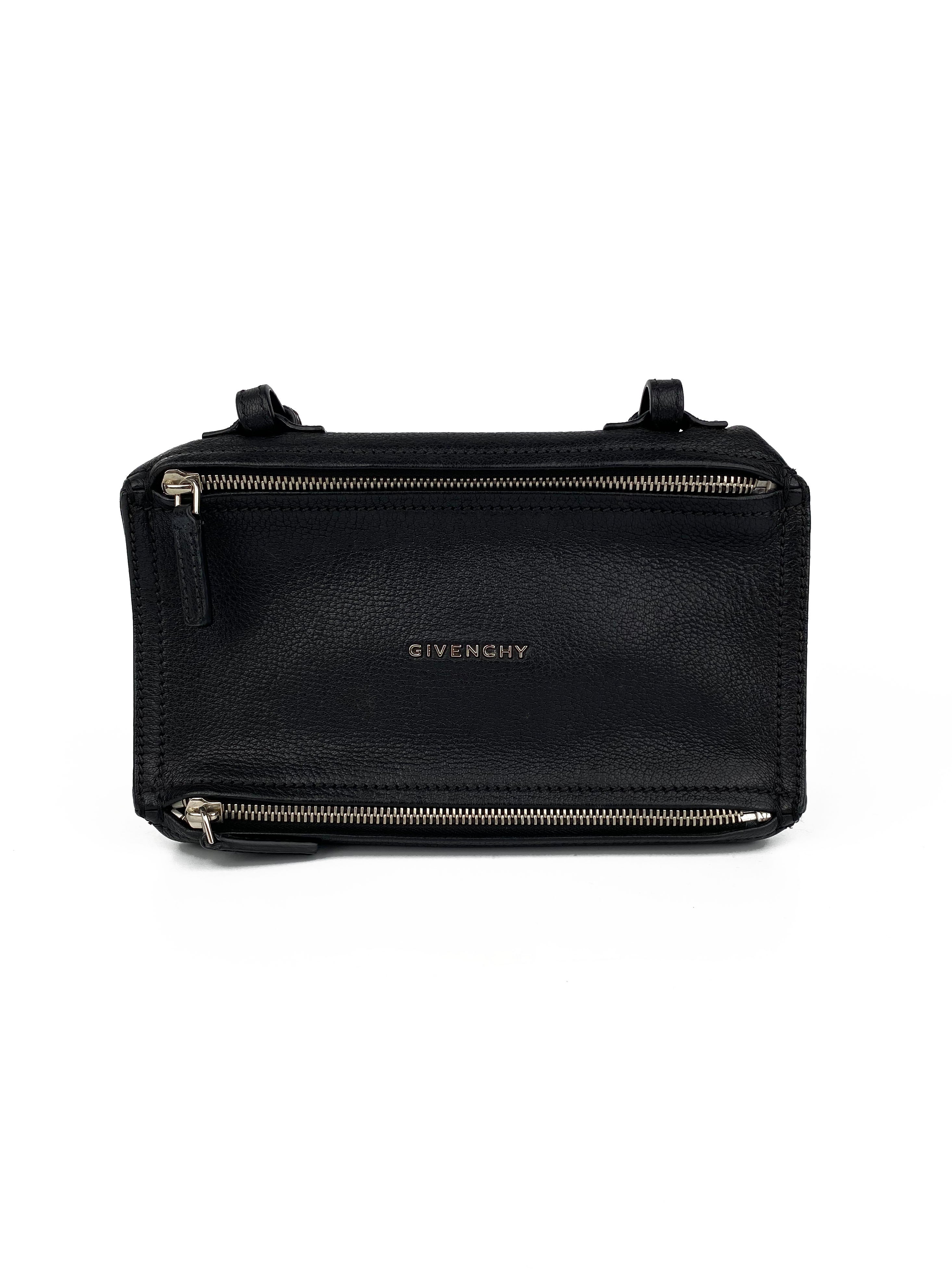 Givenchy Black Pandora Bag - Luxury Leather Shoulder Bag for Women | Perfect for Evening Parties, Date Nights & Office Wear