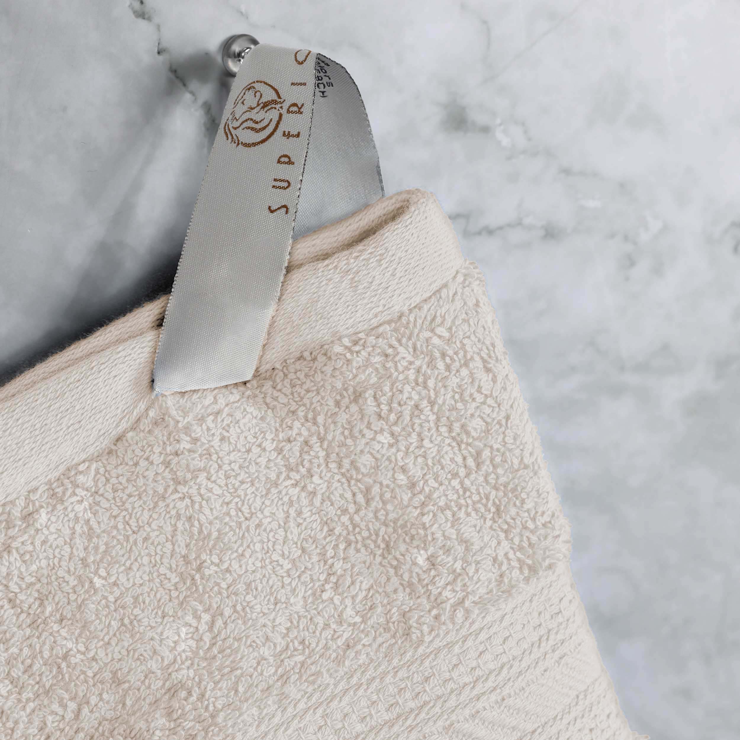 Premium Atlas Cotton 4-Piece Bath Towel Set - Ultra Absorbent, Heavyweight & Soft - Perfect for Spa, Bathroom & Luxury Home Use