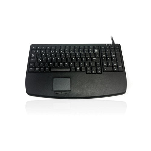 Accuratus KYBAC730V2 USBBK 730V2 Wireless Keyboard with Touchpad - Ergonomic Design for Office, Home & Gaming Use