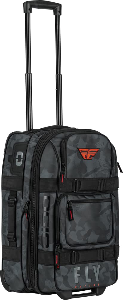 Fly Racing OGIO Layover Bag - Durable Travel Duffel for Motorcycle Gear & Weekend Trips - Perfect for Adventure Riders, Commuters & Gym Enthusiasts