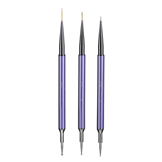 Maytahmi Professional Eyeliner Brush Set - 5 Piece Makeup Brush Kit for Precise Liquid & Gel Liner Application | Perfect for Winged Eyeliner, Smokey Eyes & Everyday Makeup