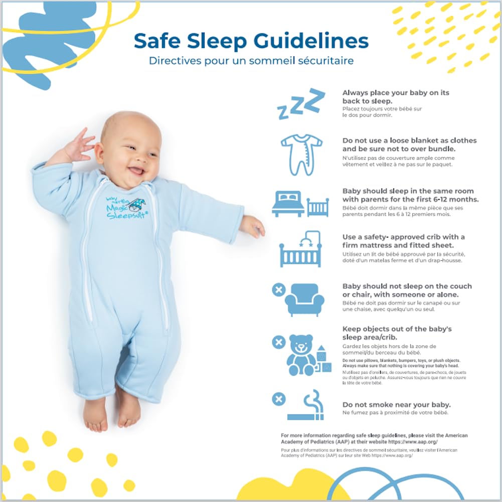 Baby Merlin's Magic Sleepsuit | 100% Cotton Transition Swaddle for Infants 6-9 Months | Soft Sage Green Sleepwear | Perfect for Helping Babies Transition from Swaddle to Sleep Sack