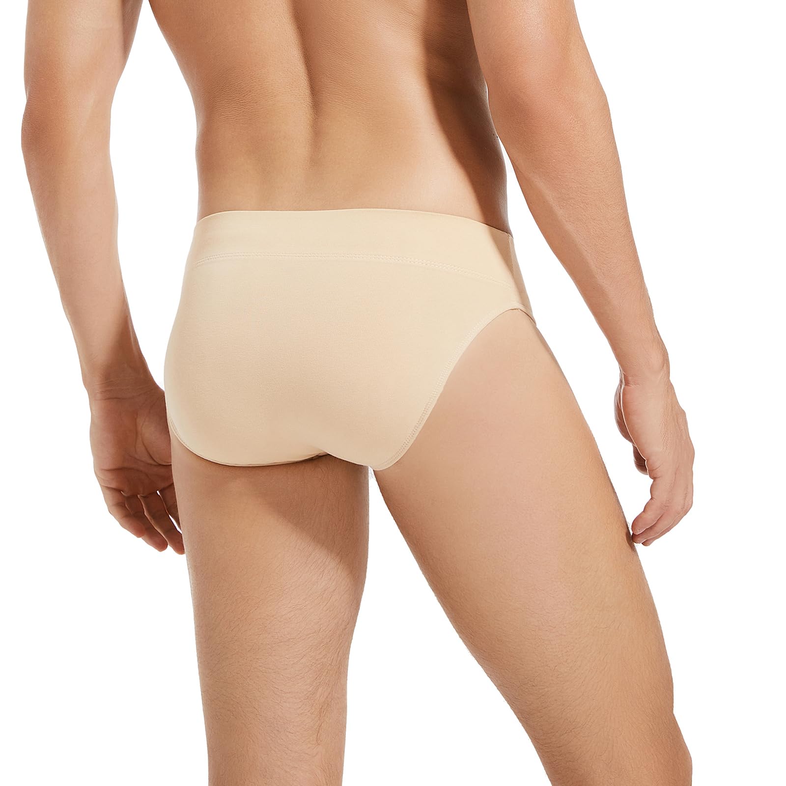 Professional Ballet Dance Briefs for Men - Nude Full-Seat Dance Belt with Comfortable Waistband | Perfect for Ballet, Cosplay & Dance Performances