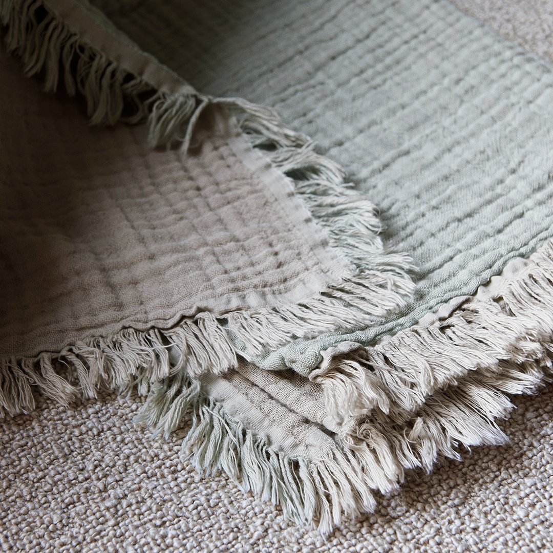 Soft and Cozy Cotton Throw Blanket - Perfect for Couch, Bed, and Outdoor Use - Machine Washable and Durable