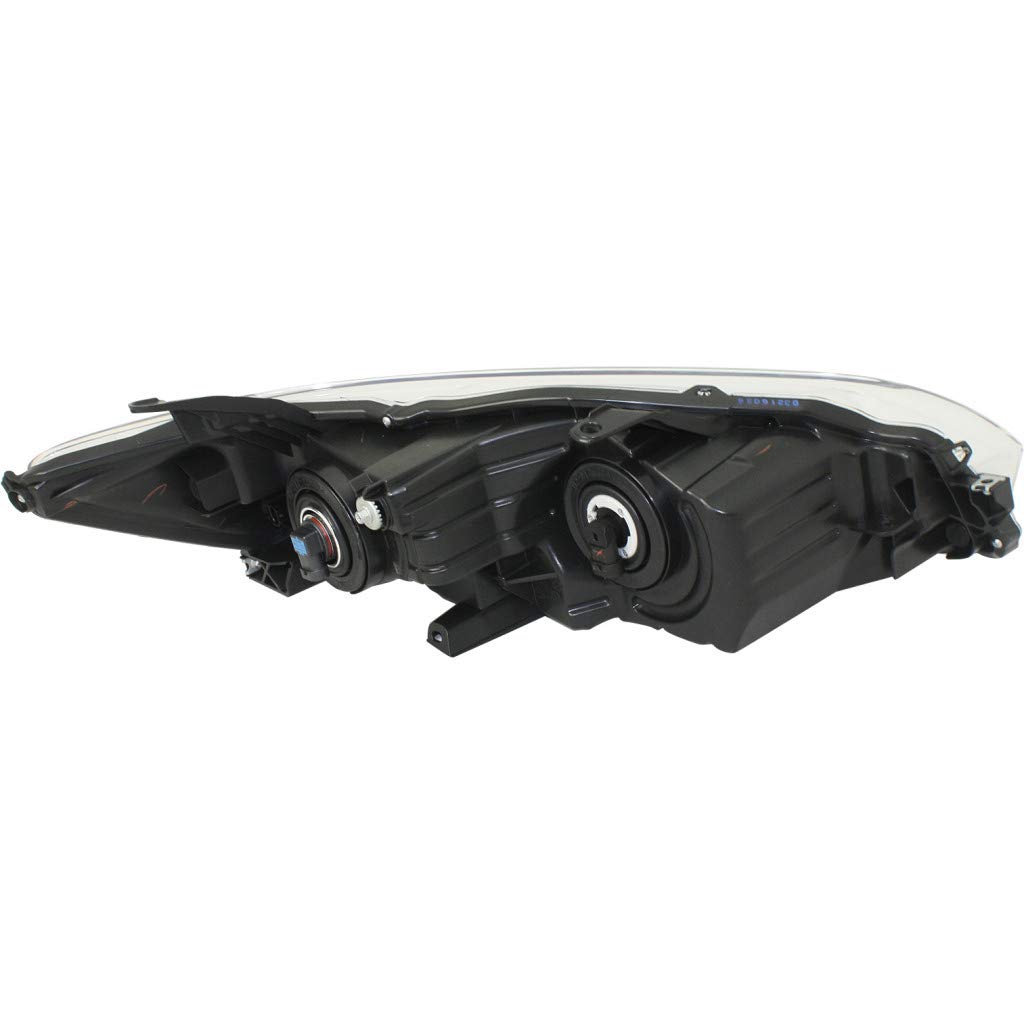 2015-2017 Toyota Camry Headlight Assembly - Driver & Passenger Side CAPA Certified with Chrome Housing & Bulbs Included (Part# TO2502222 TO2503222) - Replaces OEM 81150-06860, 81110-06860 - Perfect for LE/XLE Models - Upgrade Your Nighttime Driving Safety
