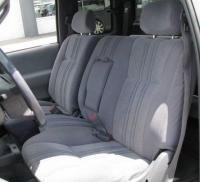 Premium Durafit Seat Covers - Custom Fit for 1992-1998 Toyota T100 Regular & XCab Models | 60/40 Split Bench Front Seat Cover in Gray Automotive Velour | Console & Shifter Access | Adjustable Headrests | Perfect for Truck Restoration & Off-Road Protection