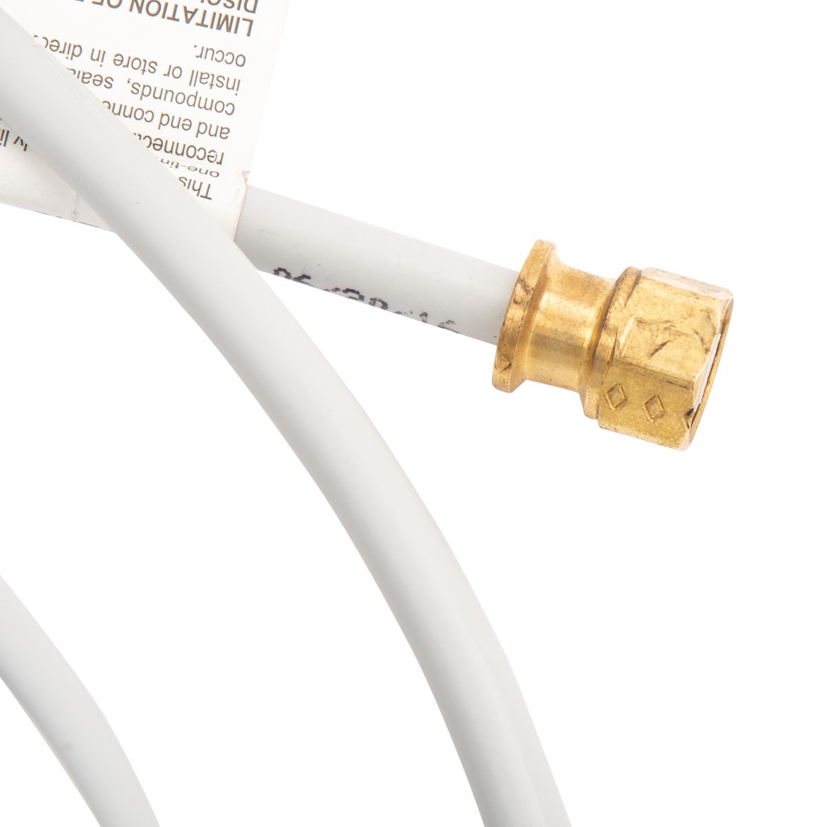 PEX Ice Maker Installation Kit – 25ft Flexible Tubing for Refrigerator Water Lines with Self-Piercing Saddle Valve, 1/4