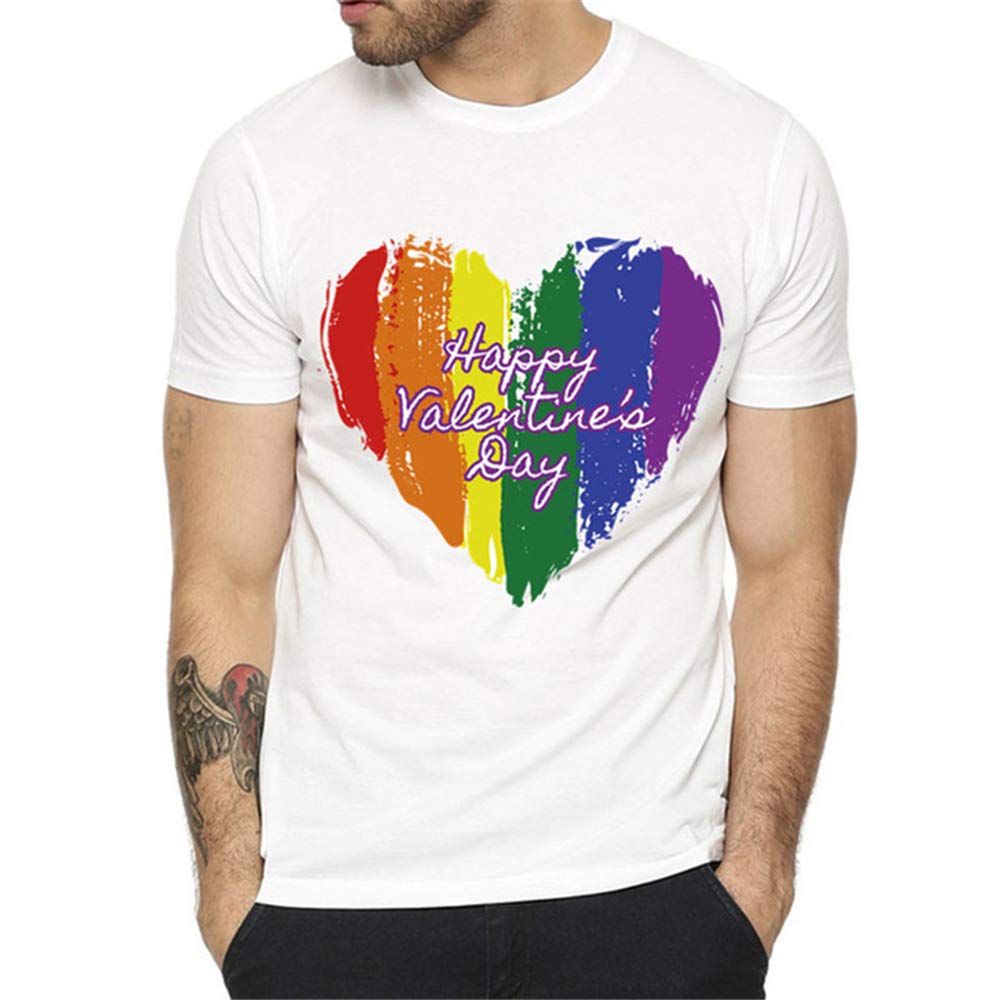 Rainbow LGBT Pride Shirt - Unisex Gay Tomboy Trans Lesbian T-Shirt for Pride Month & LGBTQ+ Events
