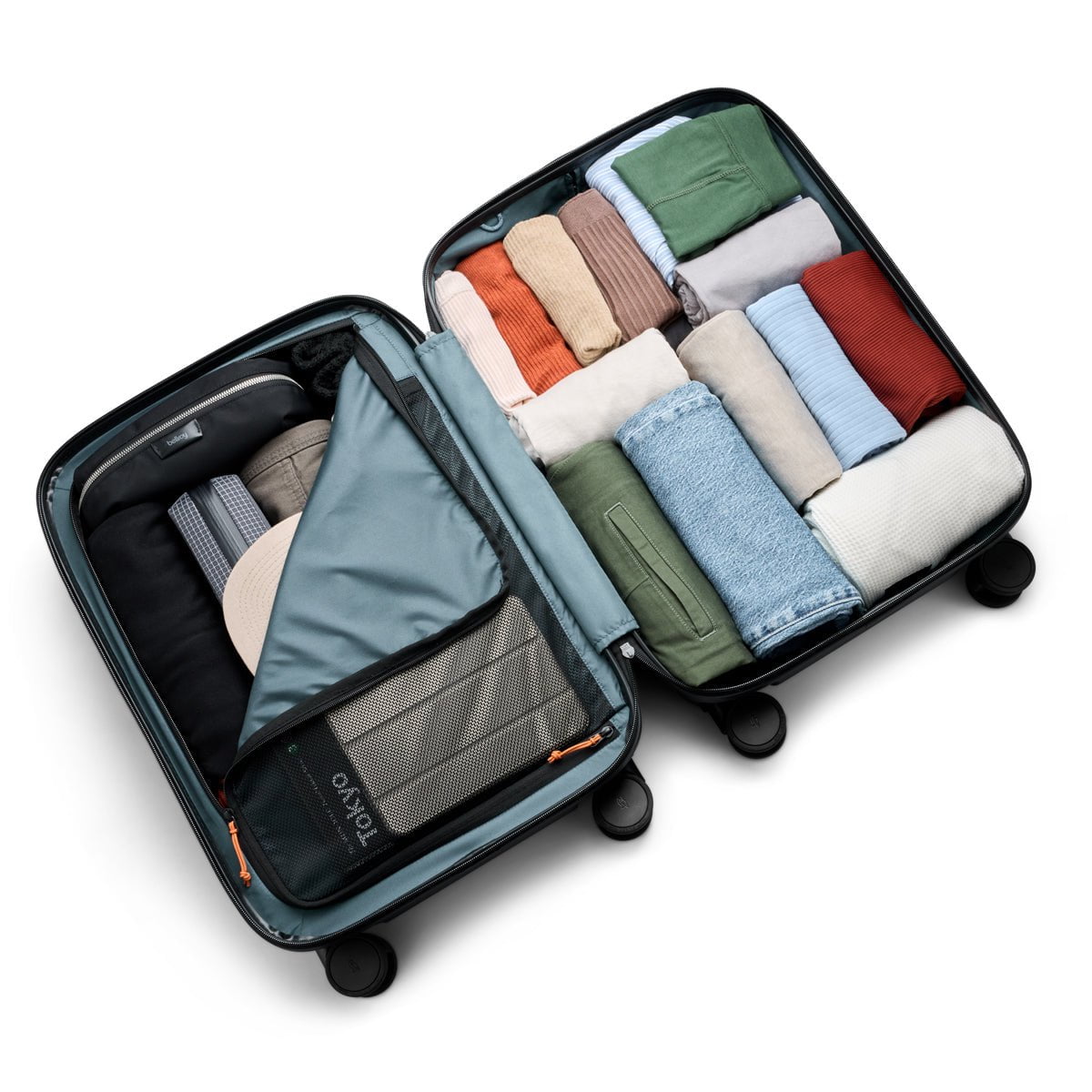 Bellroy Transit Carry On Plus Luggage - Premium Expandable Travel Suitcase for Business & Vacation - Lightweight Durable Spinner Luggage with TSA Lock & Smart Storage (Perfect for Air Travel & Weekend Getaways)