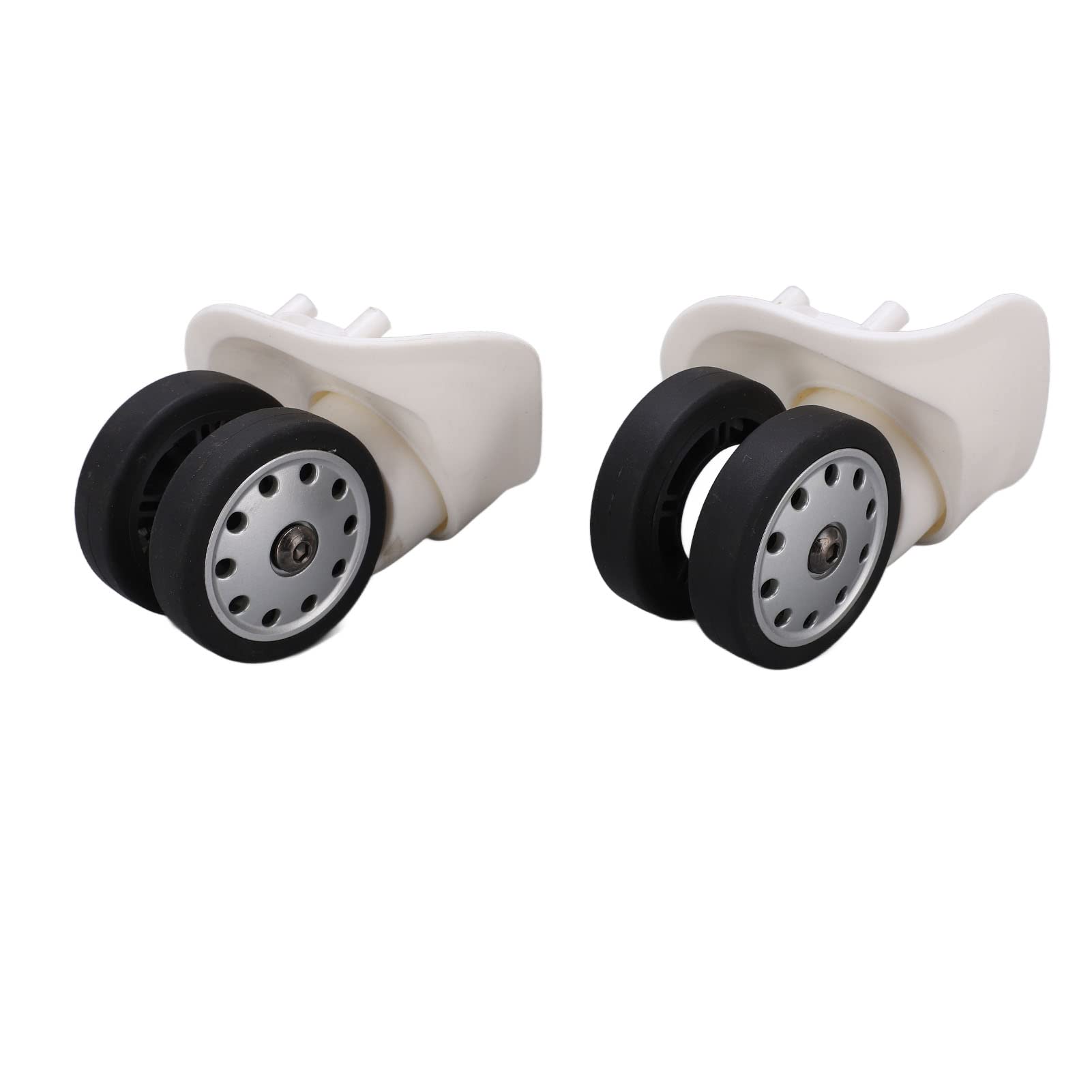 Durable Large Suitcase Replacement Casters - Heavy Duty Wear-Resistant Luggage Wheels with Easy Installation for Travel Bags | Perfect for Frequent Travelers & Business Trips