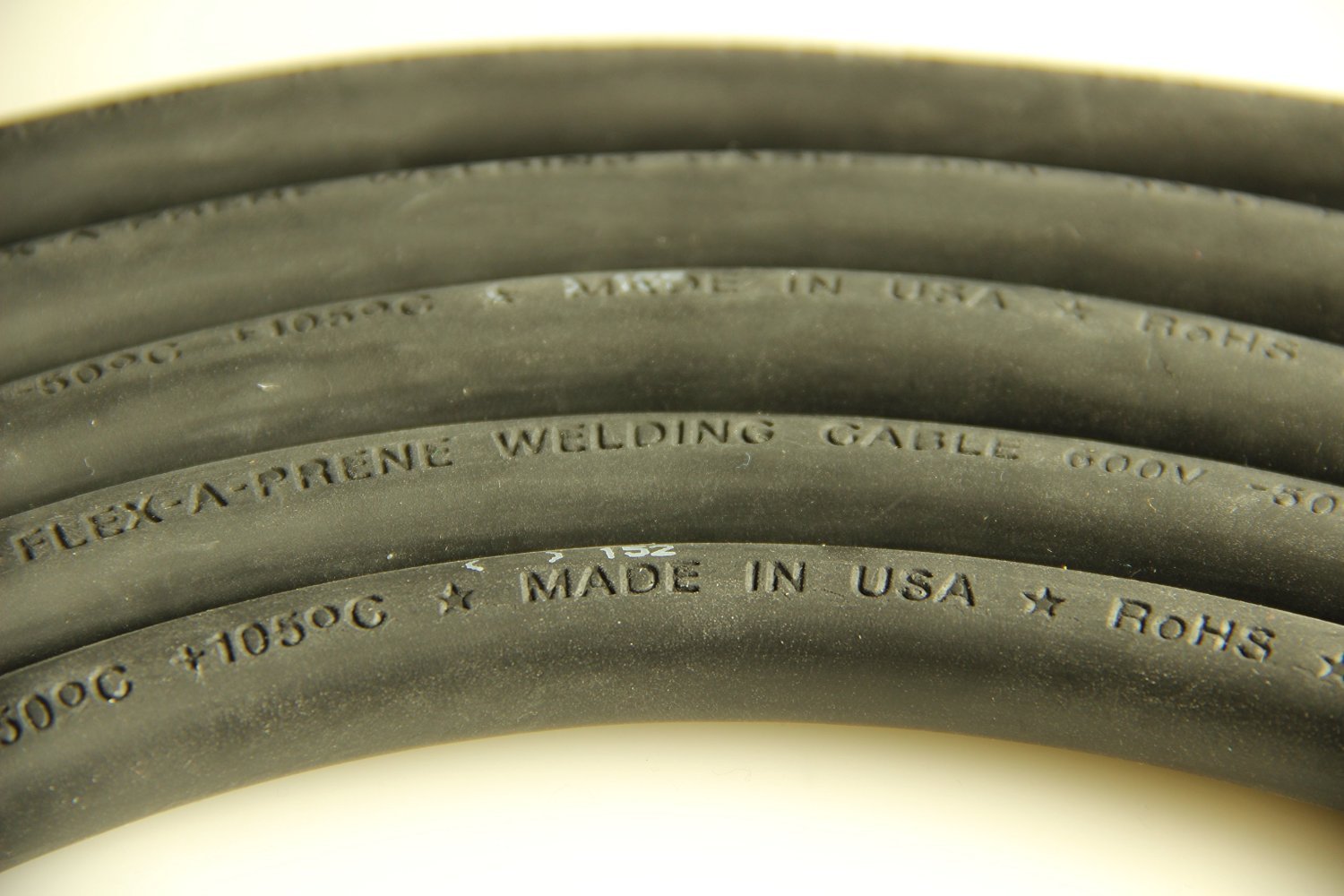 Ultra-Flexible 1/0 Gauge Black Car Battery & Welding Cable - 40 Feet with 5 Copper Lugs - Heavy Duty Power Supply for Automotive, Marine, and Solar Applications