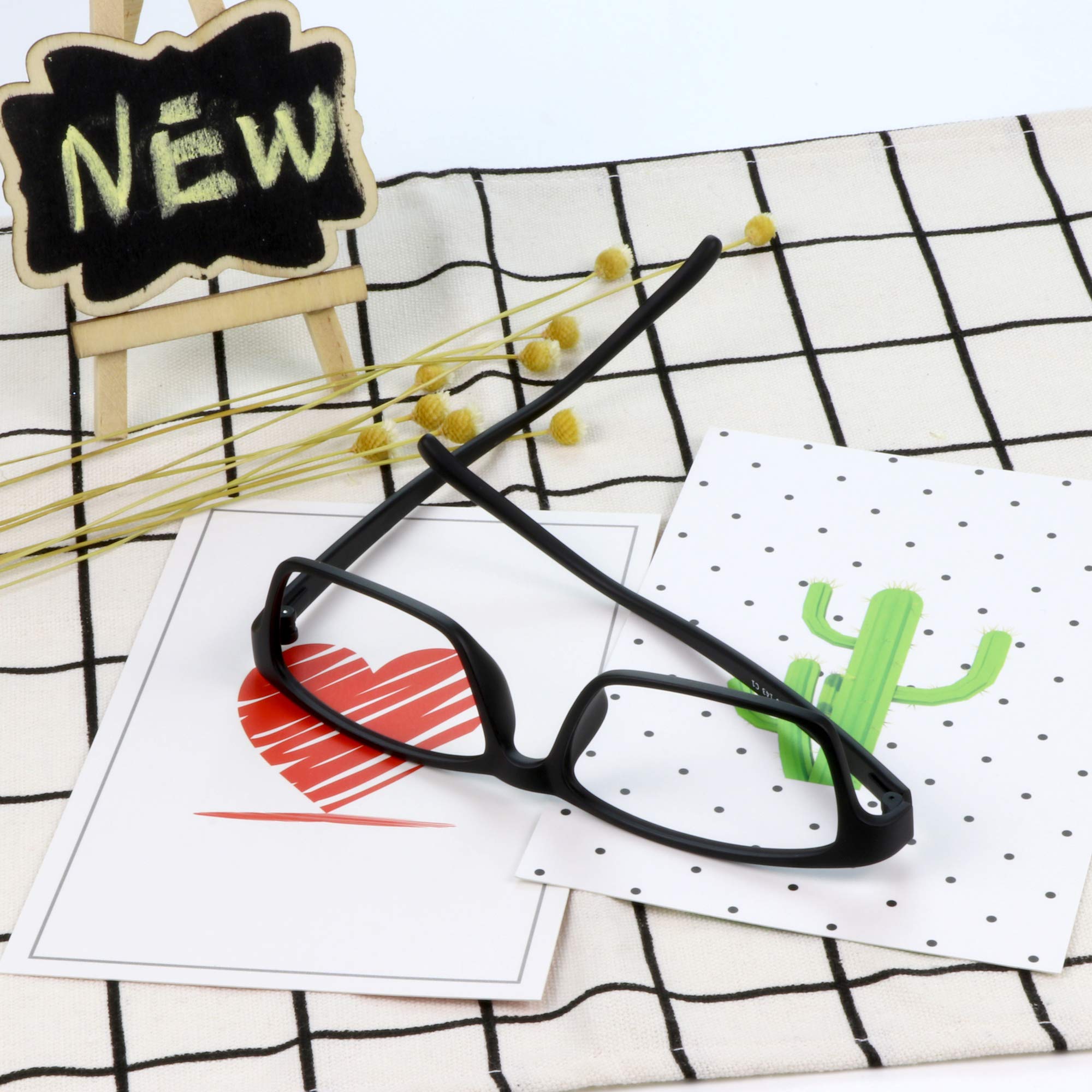 Blue Light Blocking Glasses for Computer & Gaming - Anti Eyestrain for Work & Screen Time