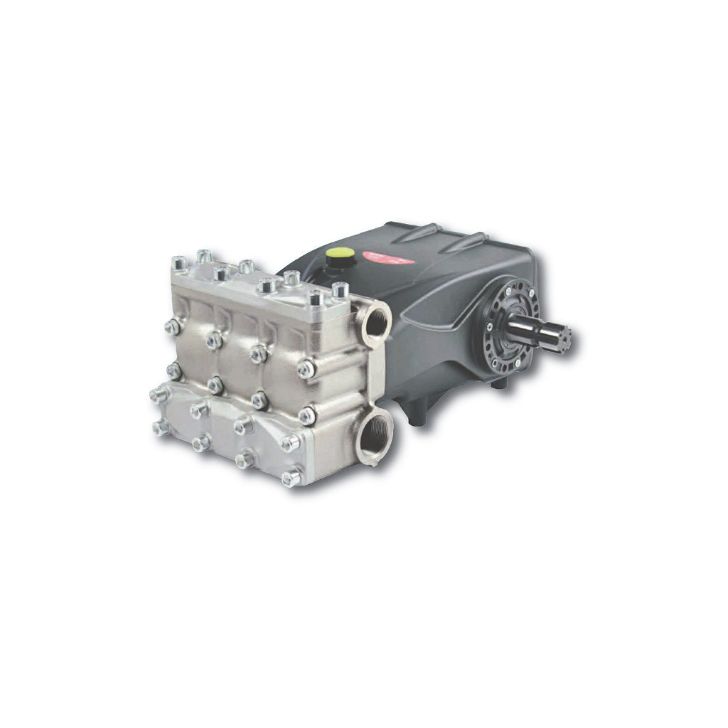 Interpump AB Series AB100 Triplex Pump - 870 PSI, 26.4 GPM, 550 RPM - PTO or Belt Drive for Agricultural, Industrial & Pressure Washing Applications