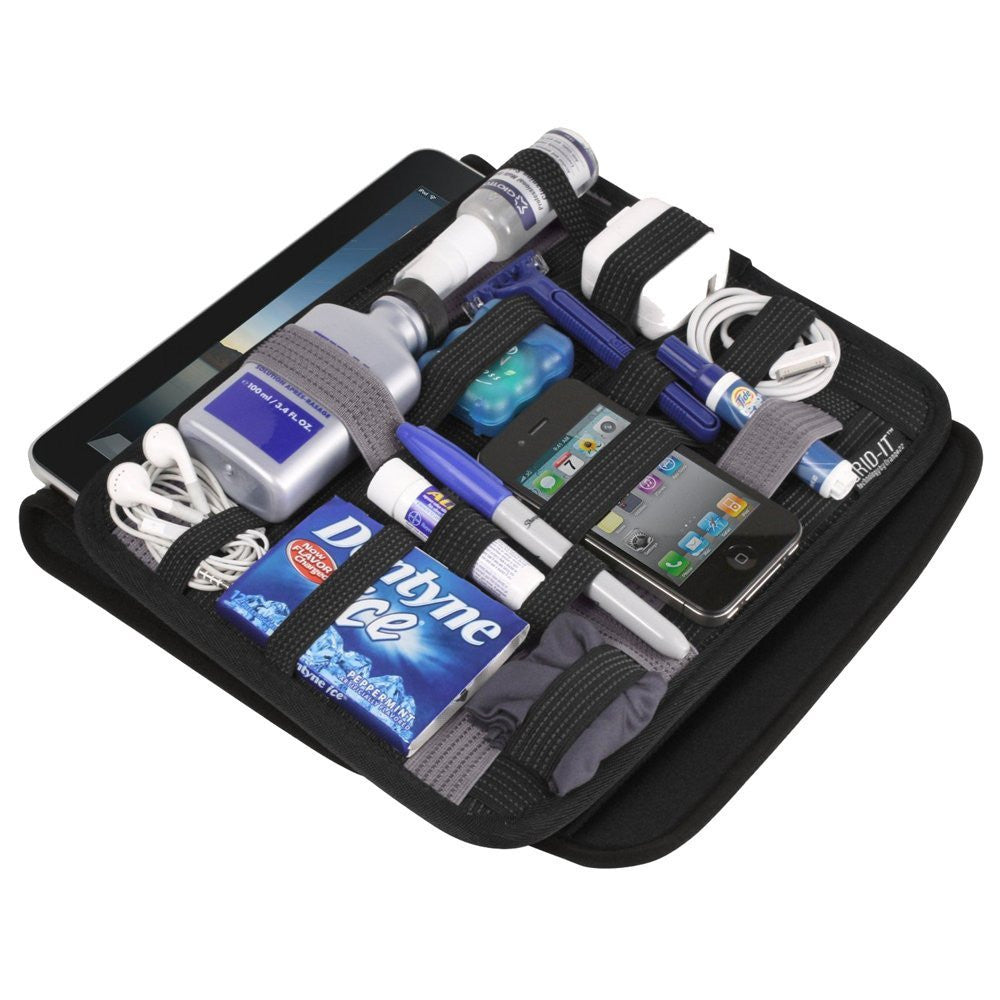 Grid IT Wrap Organizer for 10 iPads & Tablets - Perfect for Classroom, Office & Travel Storage