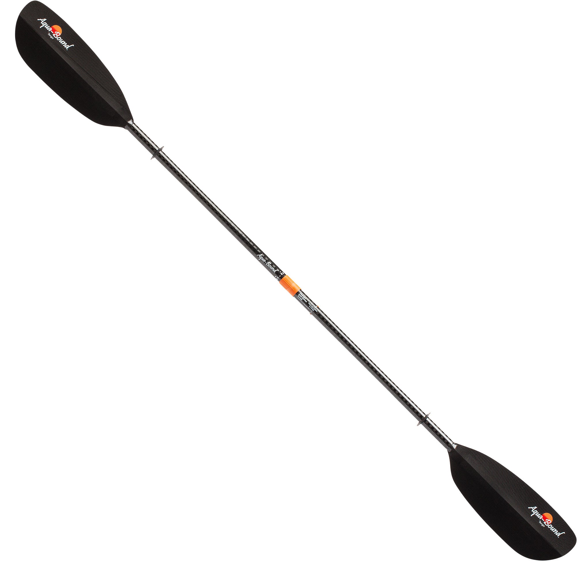 Aqua Bound Tango Carbon Straight 2-Piece Kayak Paddle - Lightweight & Durable for Touring & Recreational Kayaking (Closeout Sale)