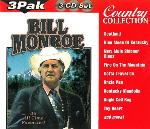 Bill Monroe - 36 All Time Favorite Bluegrass Songs Collection | Classic Country Music Album for Fans, Collectors & Music Lovers | Perfect for Road Trips, Relaxation & Country Music Events