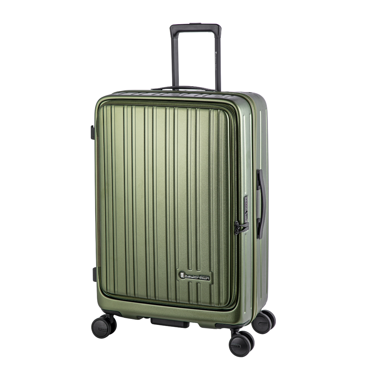 Daycrown 8528 Expandable Carry-On Luggage with Hinomoto Silent Wheels - Lightweight Spinner Suitcase for Travel, Business & Vacation - TSA Lock & Front Opening Design