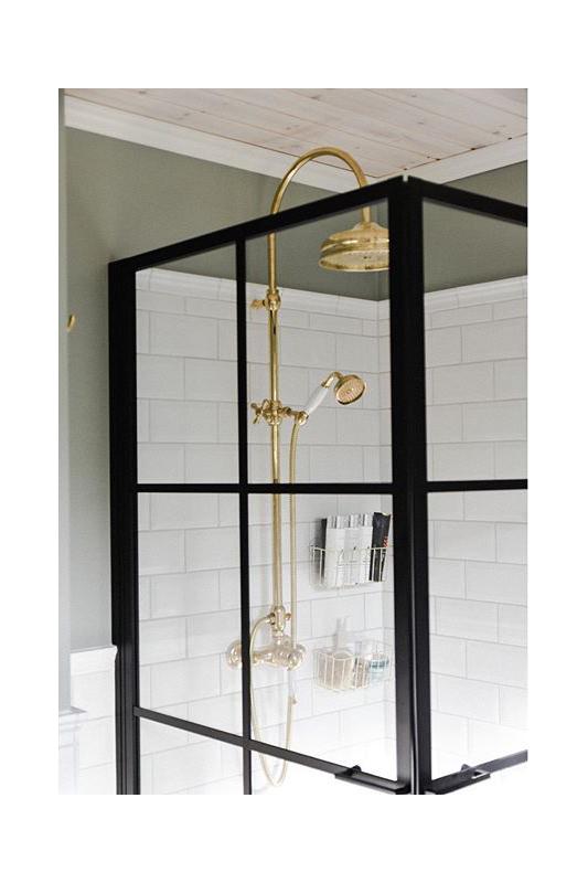 Maxima Classic Shower Set with Oxford Thermostatic Mixer in Brass - Perfect for Modern Bathrooms & Spa-Like Showers