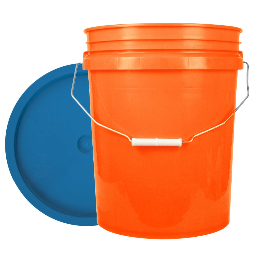 Premium Round Bucket Set for Home & Garden - Durable Plastic Storage Pails for Cleaning, Organizing, and DIY Projects - Ideal for Household, Office, and Outdoor Use