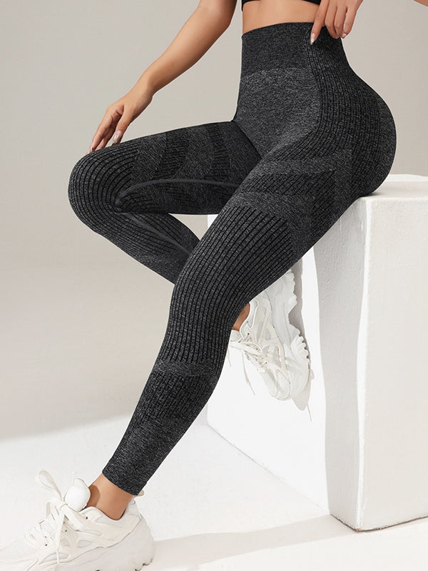 ZASUWA High Waisted Seamless Scrunch Butt Lifting Leggings for Women - Tummy Control Yoga Pants for Workout, Running & Everyday Wear