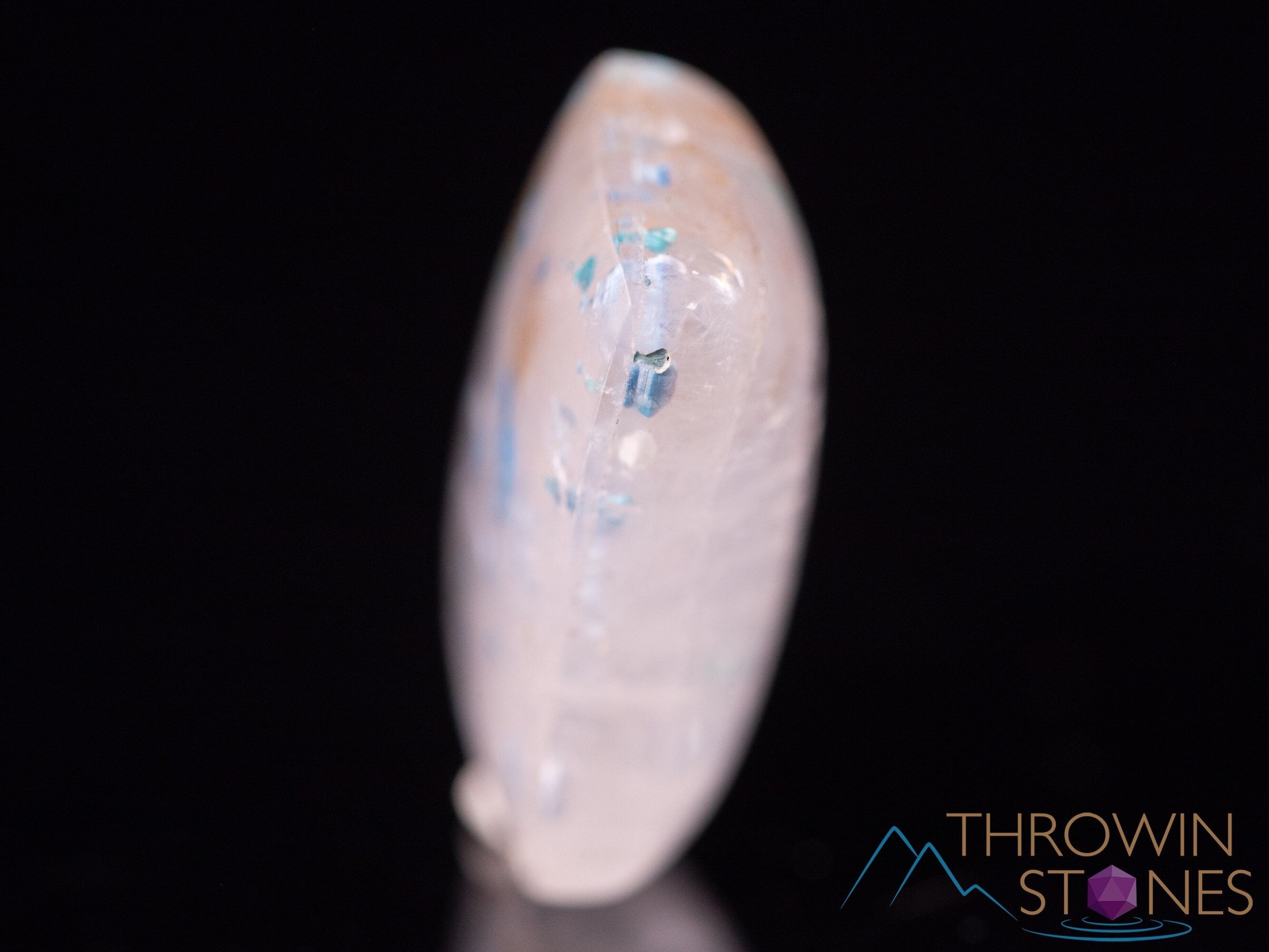 GILALITE Medusa Paraiba Quartz Crystal Cabochon Gemstone - Natural Healing Stones for Jewelry Making, Wire Wrapping & Crystal Collection | Perfect for Pendants, Rings & Spiritual Decor