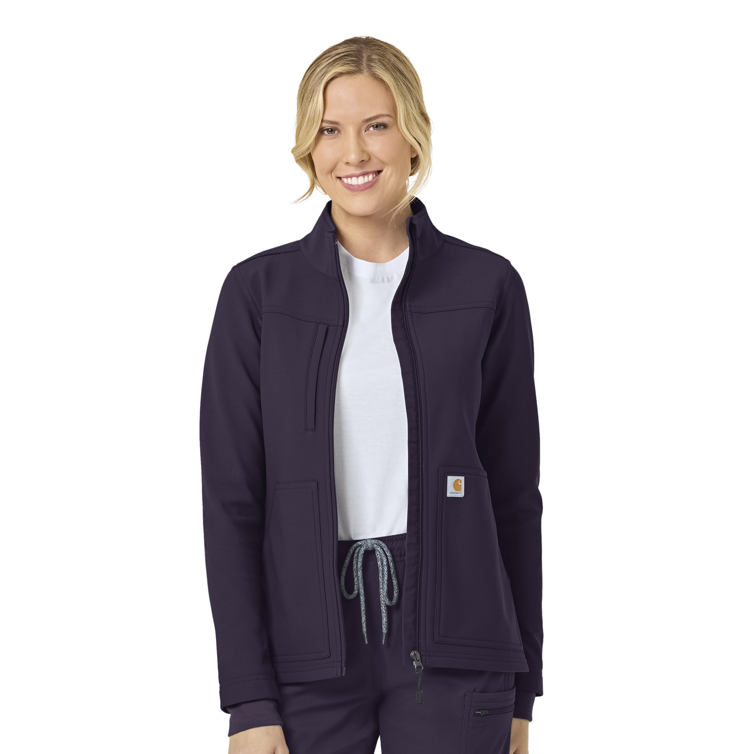 Carhartt Women's Water-Resistant Fleece Jacket - Warm Winter Outerwear for Work, Hiking & Outdoor Activities
