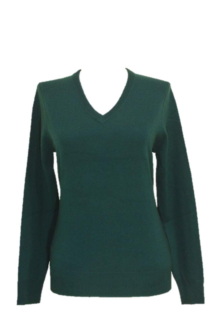 Shephe Women's V-Neck Cashmere Sweater - Soft & Warm Winter Pullover for Office, Date Night & Holiday Outfits