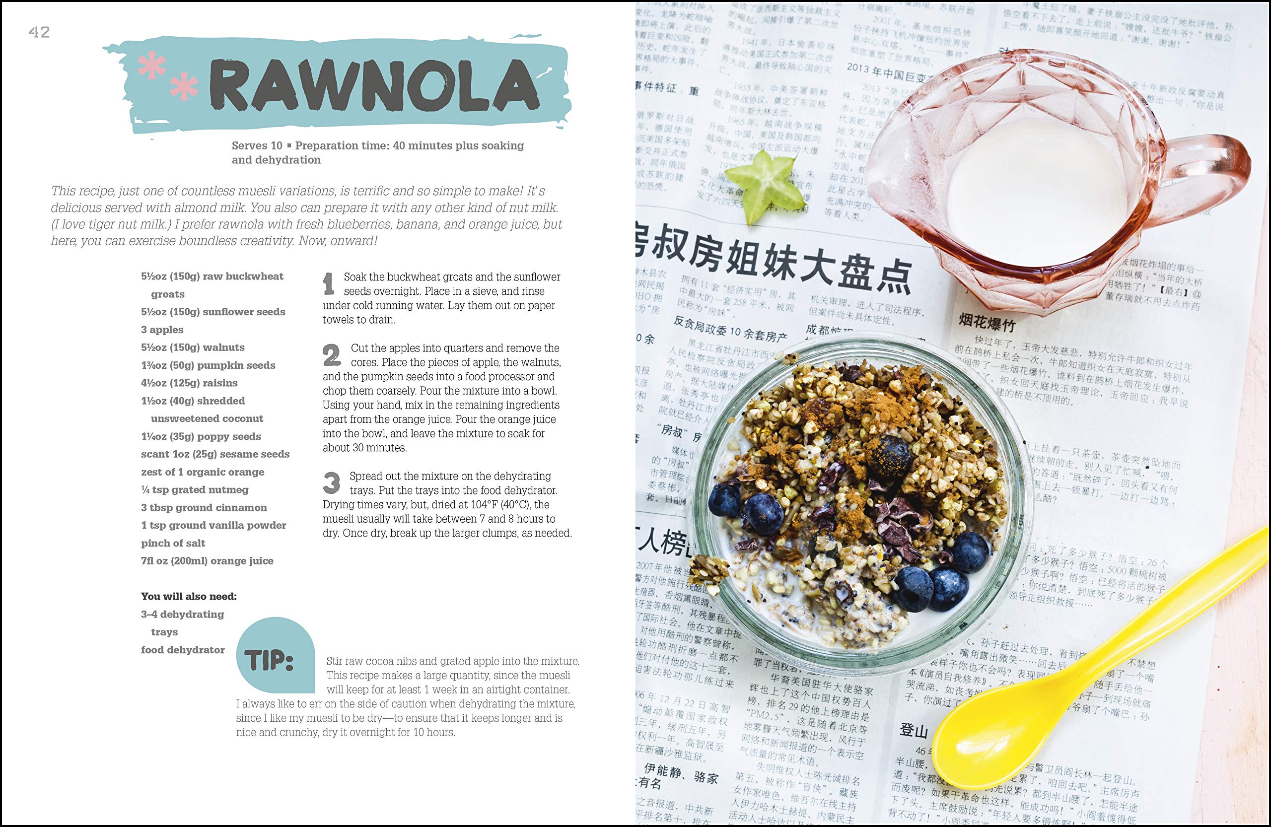 Fresh Vegan Raw Food - Quick & Easy Meals for Healthy Living