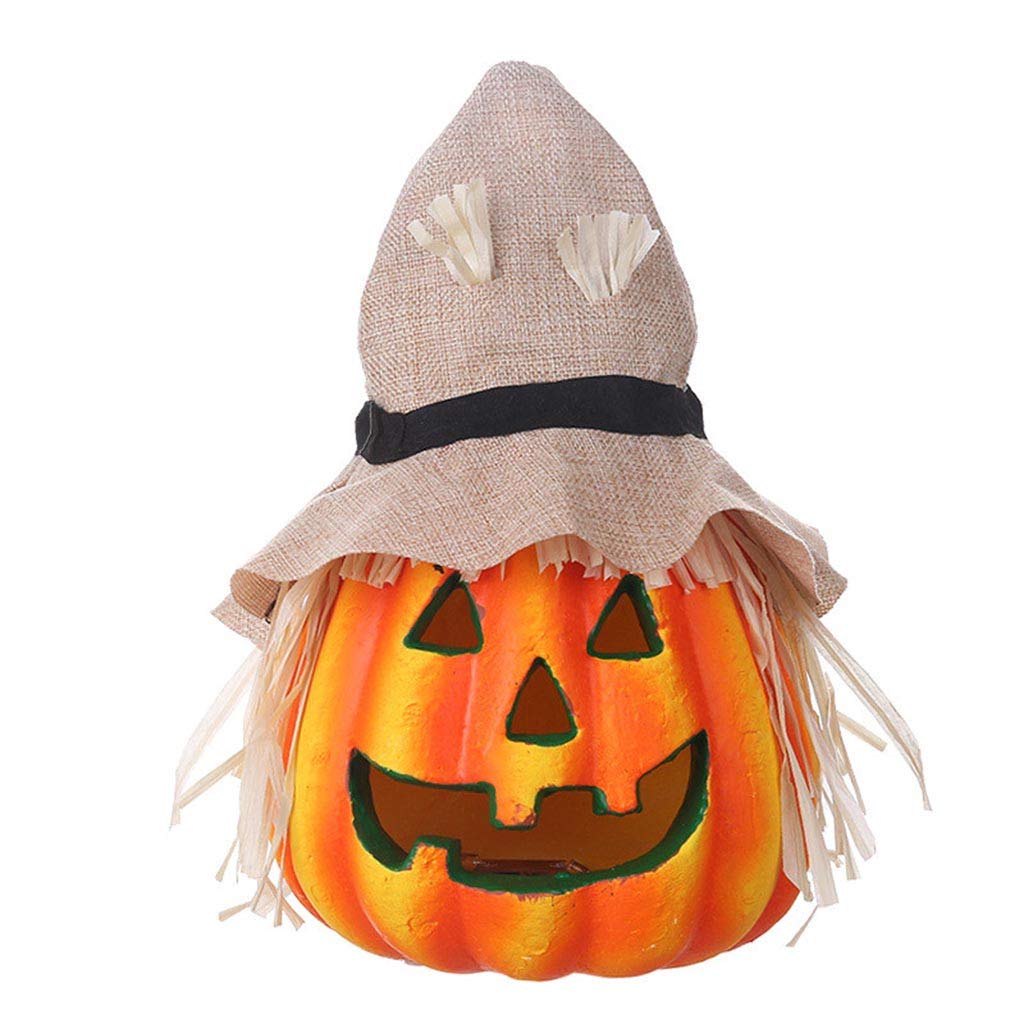 Pumpkin Lantern Night Light - Halloween Bubble Pumpkin Lamp for Home Decor, Party & Outdoor (Style C) | Spooky Halloween Decorations, Gifts & Indoor Lighting