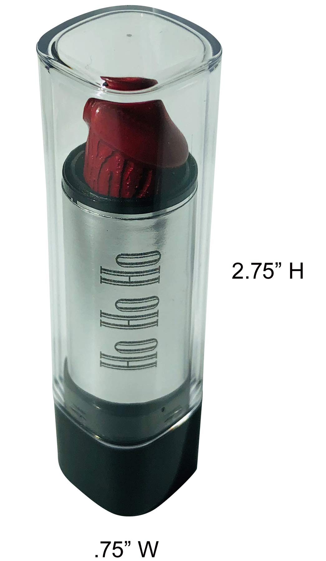 Funny Penis Shaped Lipstick - Xmas Gag Gift for Her | Dirty Santa Party, Bachelorette, Stocking Stuffer & Adult Humor Gifts | Cheap Christmas Novelty Present