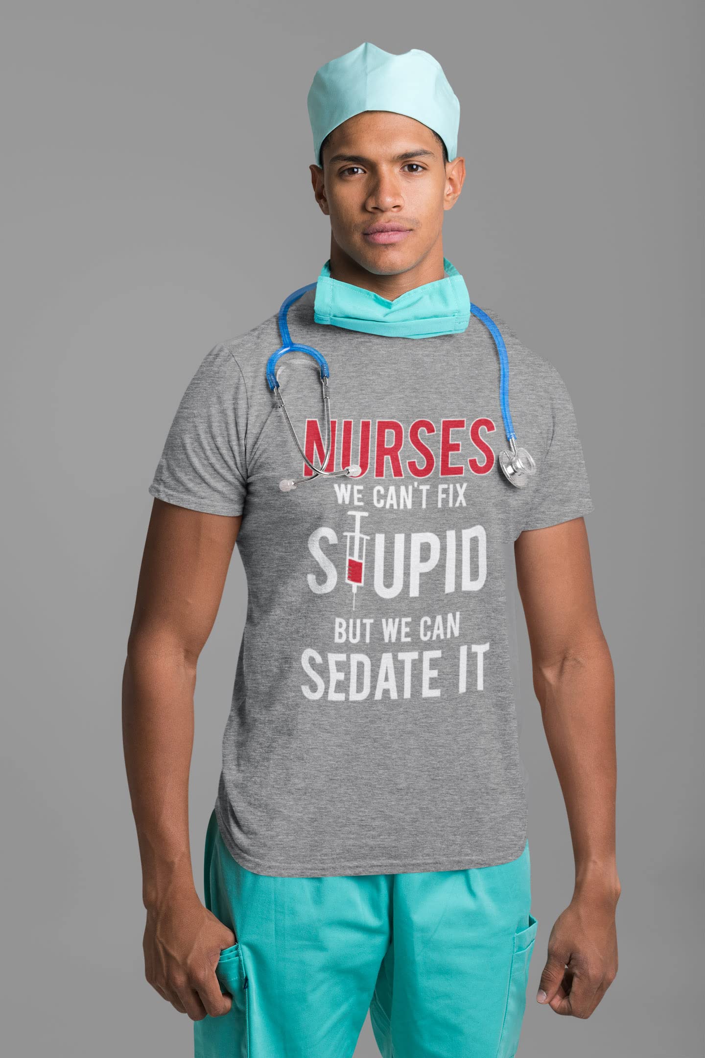 Funny Nurse T-Shirts for Women - Cute Gifts for Nurses, Nursing Students & ICU RNs - Perfect for Work, School & Medical Appreciation Events