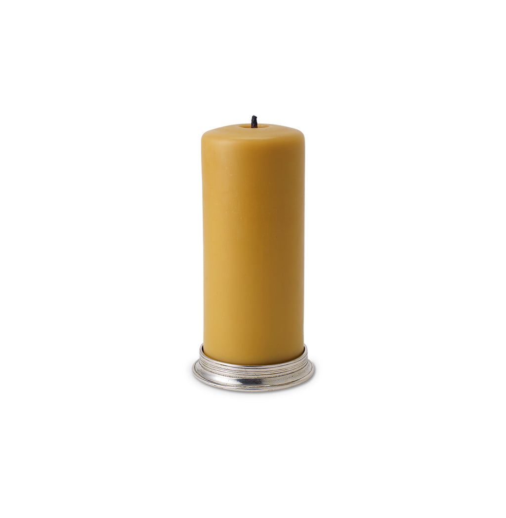 3-Pack Decorative Pillar Candle Holders - Elegant Metal Candle Stand Base for Home Decor, Weddings & Table Centerpieces