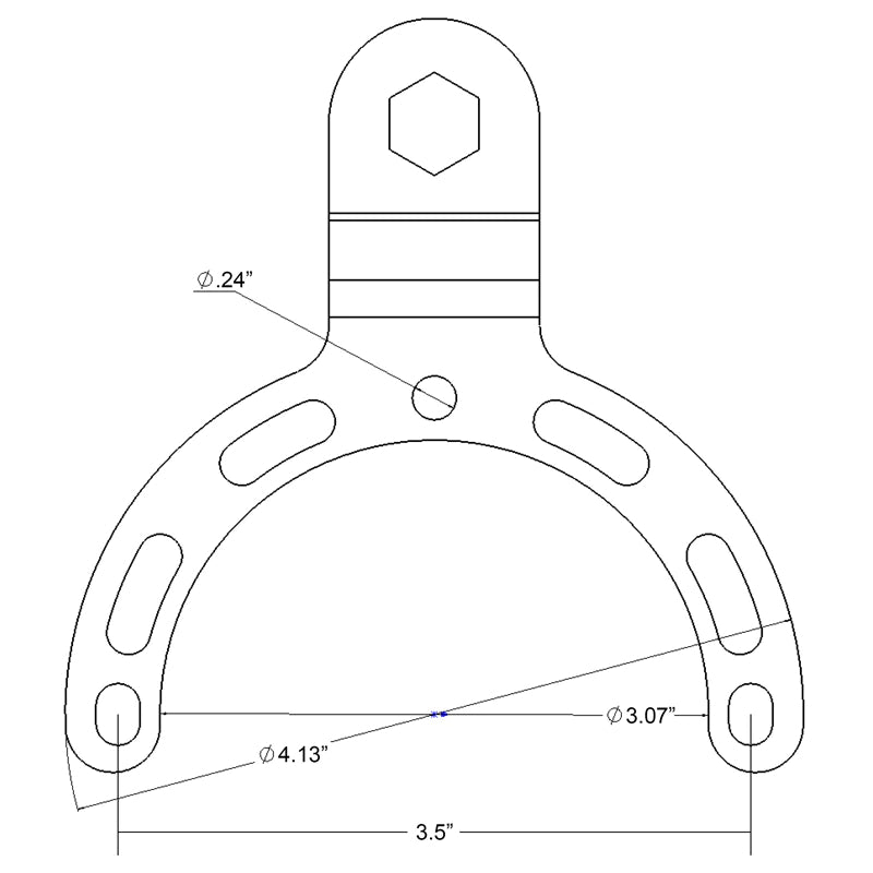 RAM B-410U Motorcycle Gas Tank Mount Bracket - Universal Fit for Most Bikes - Perfect for GPS, Phone & Accessories - Durable Motorcycle Riding Gear for Adventure & Commuting