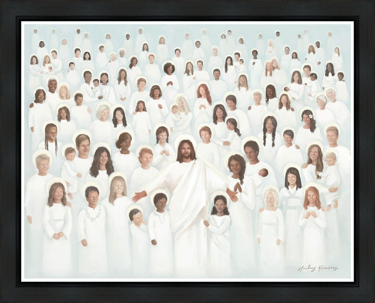Body of Christ Gallery Wrap Canvas - Religious Wall Art for Home & Church Decor - Perfect for Living Room, Bedroom & Worship Spaces